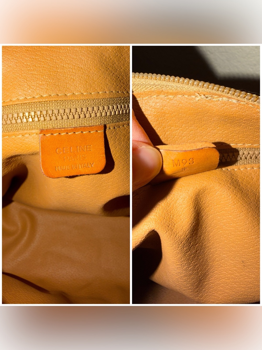 Vintage Celine Macadam Top Handle Satchel - Made in Italy - Picture 16 of 16